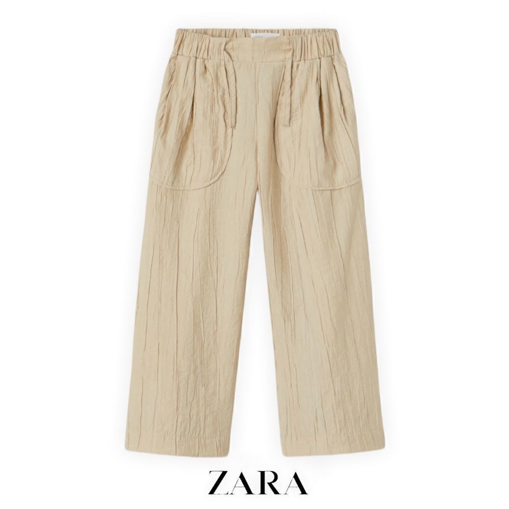 ZARA Kids | Sand | TEXTURED CULOTTES